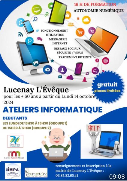 Ateliers informatique